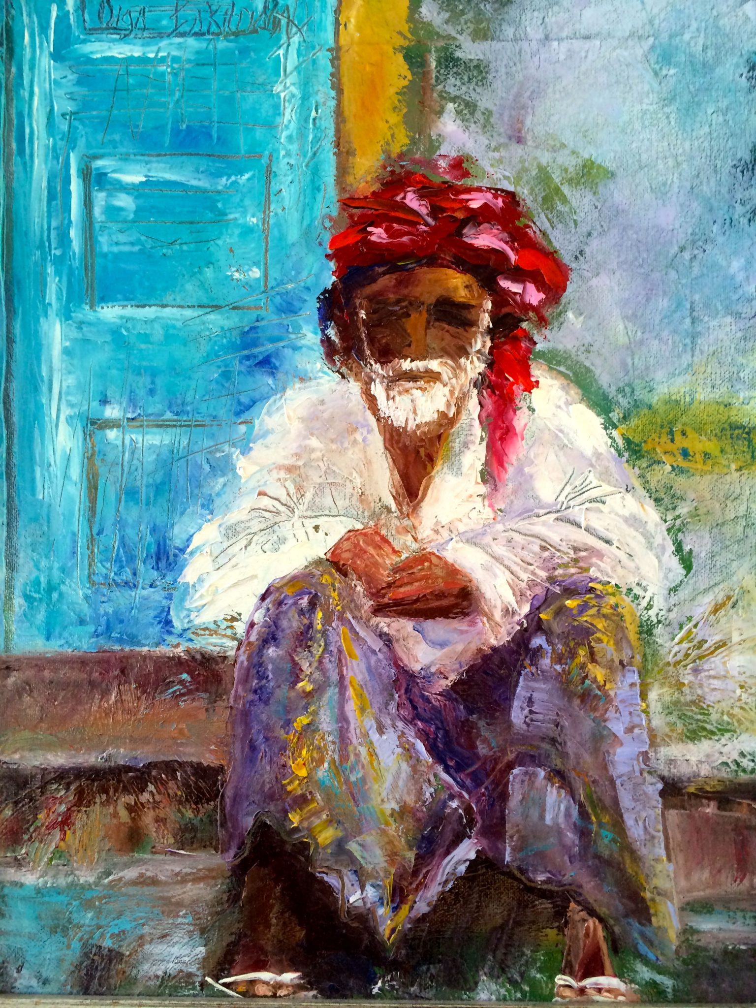 Portrait of Old Omani Man | Olga Bakhtina