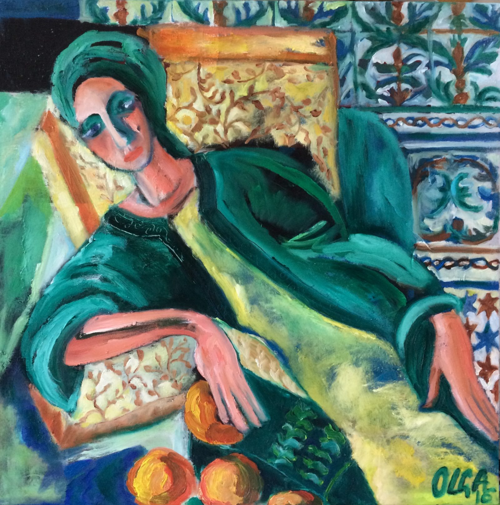 Green Siesta | Olga Bakhtina