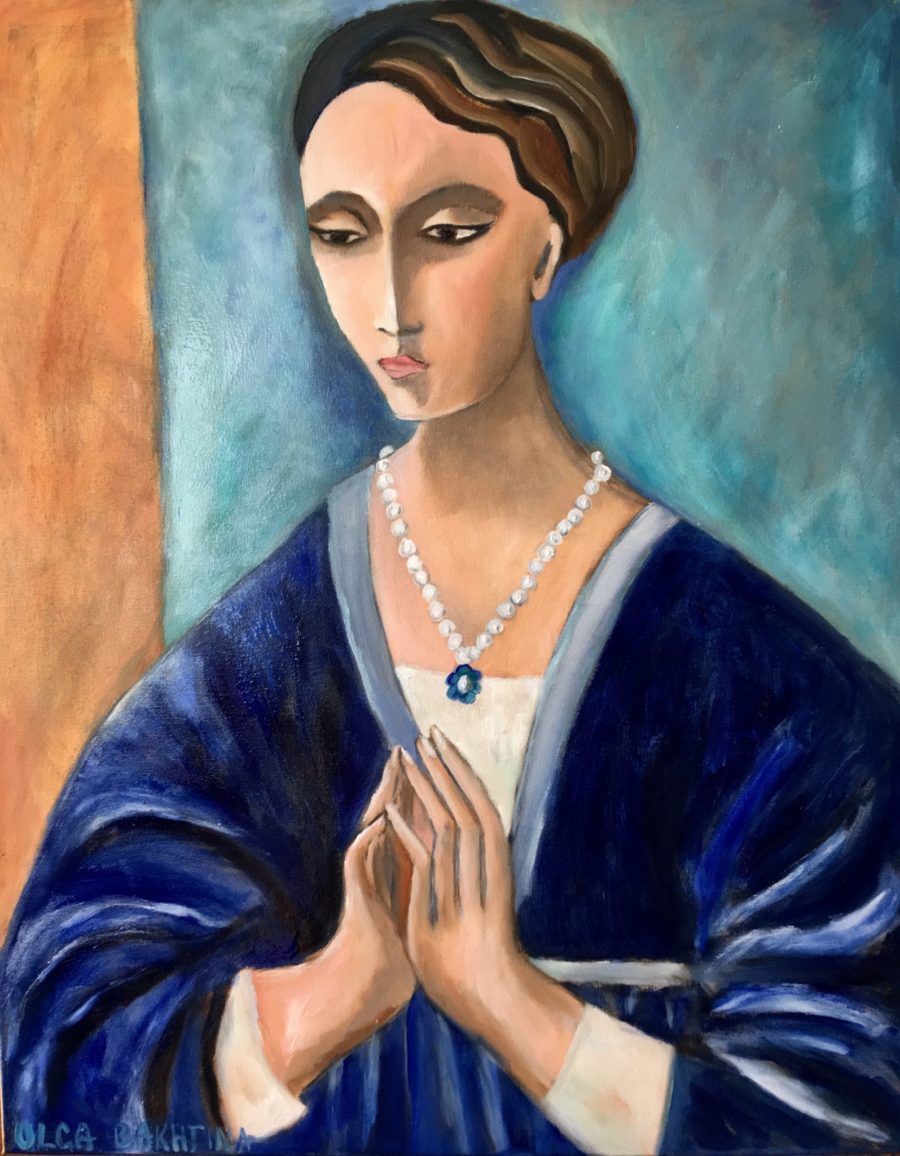 Madonna in prayer